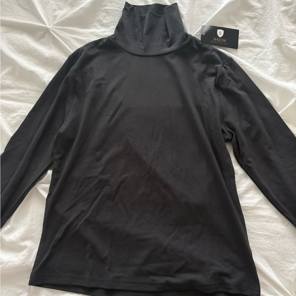 Willow Equestrian Tops - Willow Equestrian Grey Turtleneck Long Top Sleeve Size L, Brand new with tags